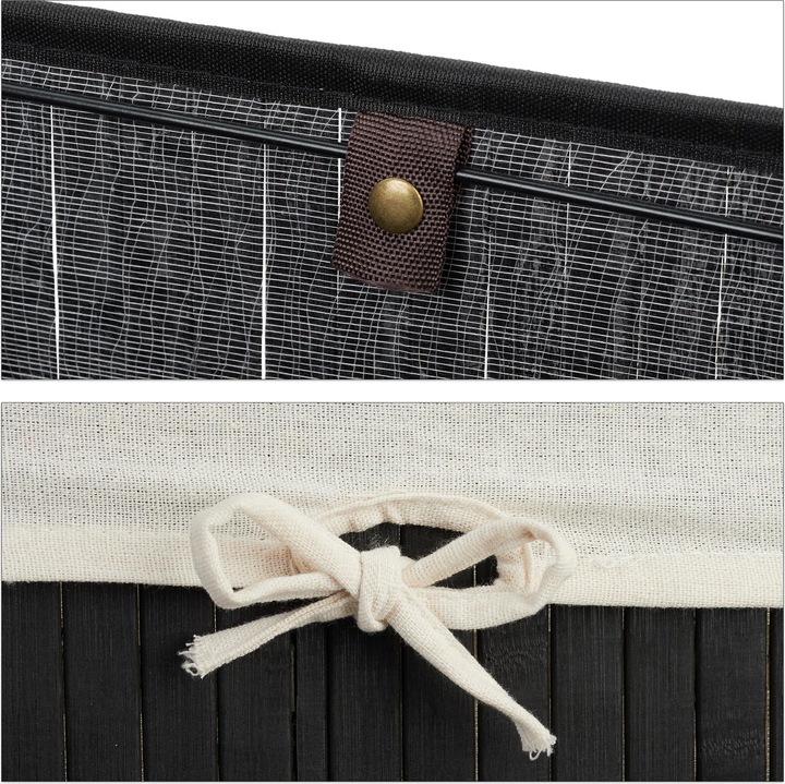 Image du produit Relaxdays Panier linge (80 l)