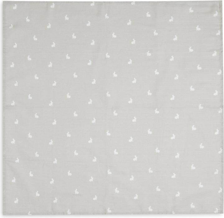 Image du produit Jollein Lot de 2 bavoirs Dotted Rabbit Nougat (70 cm, 70 cm)