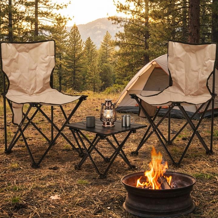 Produktbild Redcliffs Campingstuhl- und Tischset, klappbar