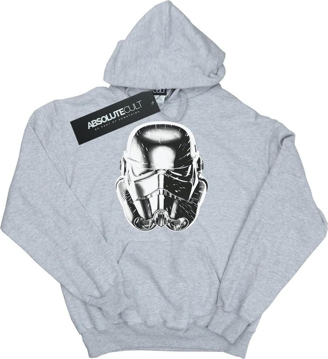 Immagine prodotto Star Wars Stormtrooper Warp Speed Helmet Felpa con Cappuccio Ragazzi (152, 158)