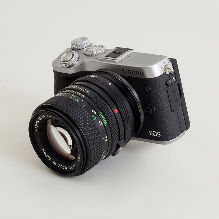 Actual product image Urth Lens Mount Adapter: Compatible with Canon FD Lens to Canon EF M Camera Body