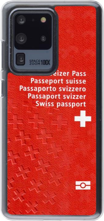 Actual product image PhoneLook Coque transparent Swiss Passport (Samsung Galaxy S20 Ultra)
