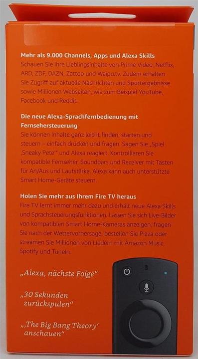 Actual product image Amazon Fire TV Stick with Alexa (8 GB)