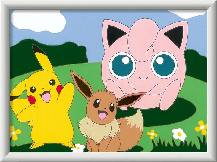 Actual product image Ravensburger Painting by Numbers - Pokémon