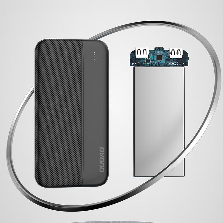 Image du produit Dudao K4S 10000mAh powerbank blanc (10000 mAh, 10 W, 37 Wh)