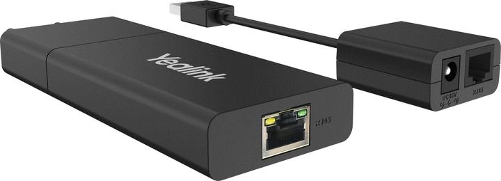 Image du produit Yealink USB2CAT5E-EXT Émetteur-récepteur réseau Noir
