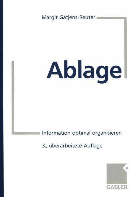 Produktbild Ablage (Deutsch, Margit Gätjens-Reuter, 1999)
