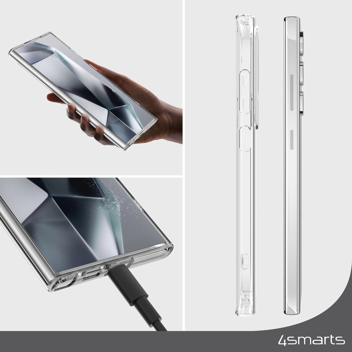 Productafbeelding 4smarts 360°-beschermingsset voor Samsung Galaxy S24 Ultra (Samsung Galaxy S24 Ultra)