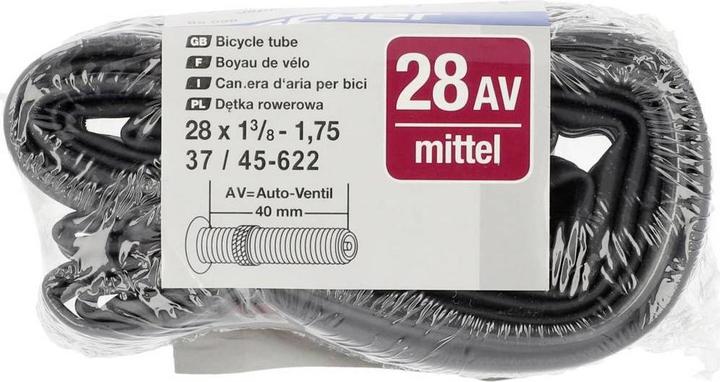 Actual product image Fischer Bicycle tube 28 inch 85098 (Schrader (AV), 28", 40 mm)