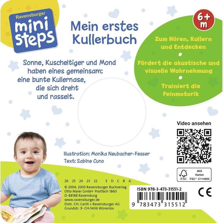 Produktbild Ravensburger Mein erstes Kullerbuch (Deutsch)