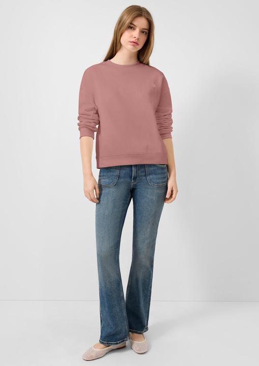 Produktbild s.Oliver Sweatshirt Weiches Sweatshirt mit Print (M)