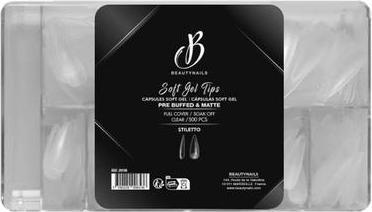 Immagine prodotto Beautynails Bna Tips Soft Gel Stiletto Pre Buffed & Matte (Unghie artificiali)