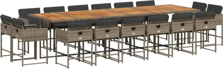 Produktbild vidaXL Garten Essgruppe (330 x 106 x 73 cm)