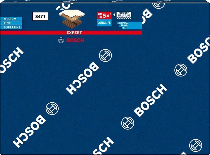Actual product image Bosch Professional Zubehör EXPERT S471 Standard block, 97 x 69 x 26 mm, fine (Fine)
