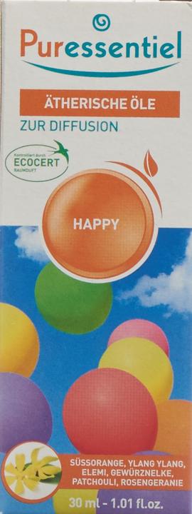 Produktbild Puressentiel Duftmischung Happy ätherische Öle zur Diffusion