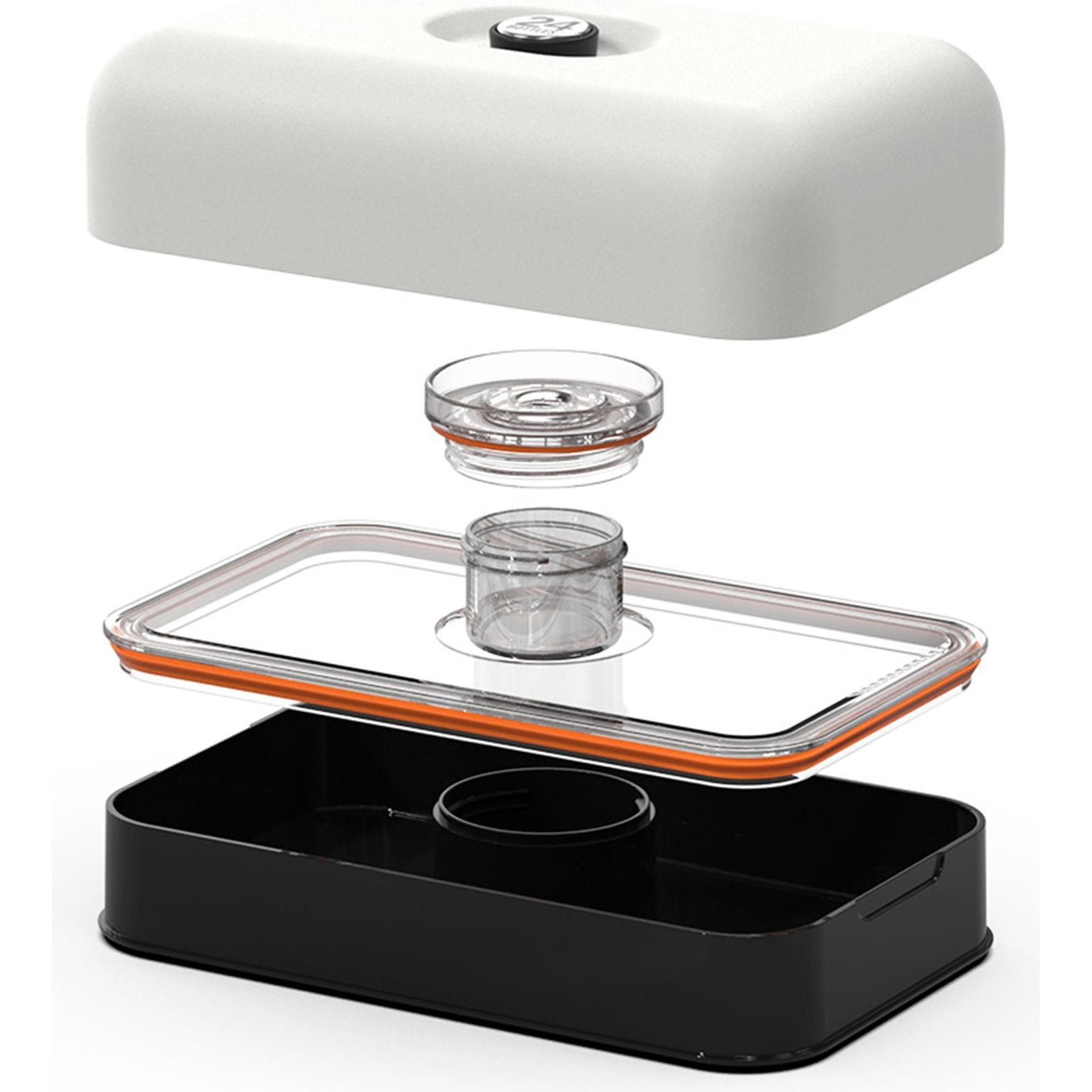 Thumbnail - 24 Bottles Lunchbox Stone Ice White, Lunchbox, Weiss