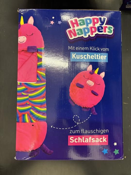 Produktbild MediaShop Happy Nappers Einhorn pink | Large 6-12 Jahre | Spielen - kuscheln- schlafen | Kinderschlafsack (137 cm)