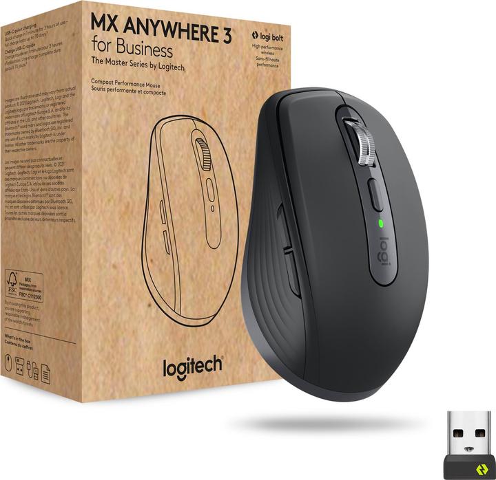 Produktbild Logitech MX Anywhere 3 for Business (Kabellos)