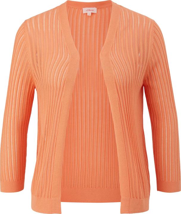 Actual product image s.Oliver Strickjacke Strickjacke aus Viskose (36)