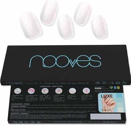 Produktbild Nooves Weisse Perlen-Nagelgel-Blätter 20 Stück