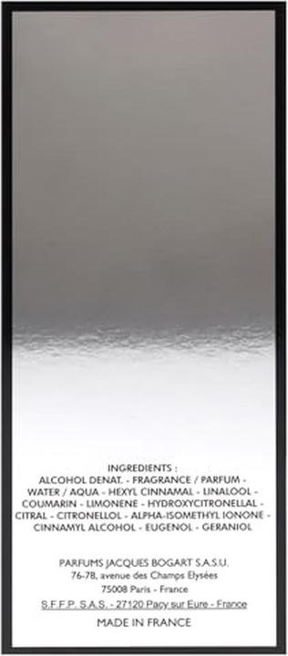 Immagine prodotto Jacques Bogart Profumo d'argento Argento Infinito (Eau de toilette, 100 ml)