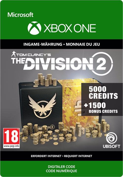 Image du produit Microsoft Tom Clancy's The Division 2 : Pack de crédits 6500 Premium