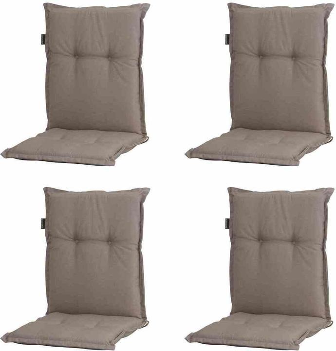 Actual product image Allibert Set 4x Pana. taupe A nied 50% BW 45% Polyester (105 x 50 cm)