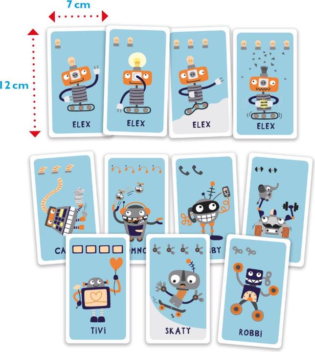 Actual product image Quartet - Robots (German)