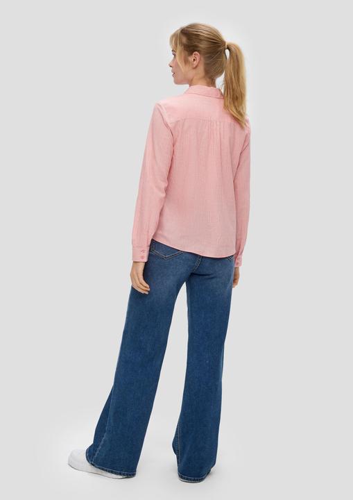 Produktbild s.Oliver Hemdbluse aus Baumwoll-Viskosemix (40)