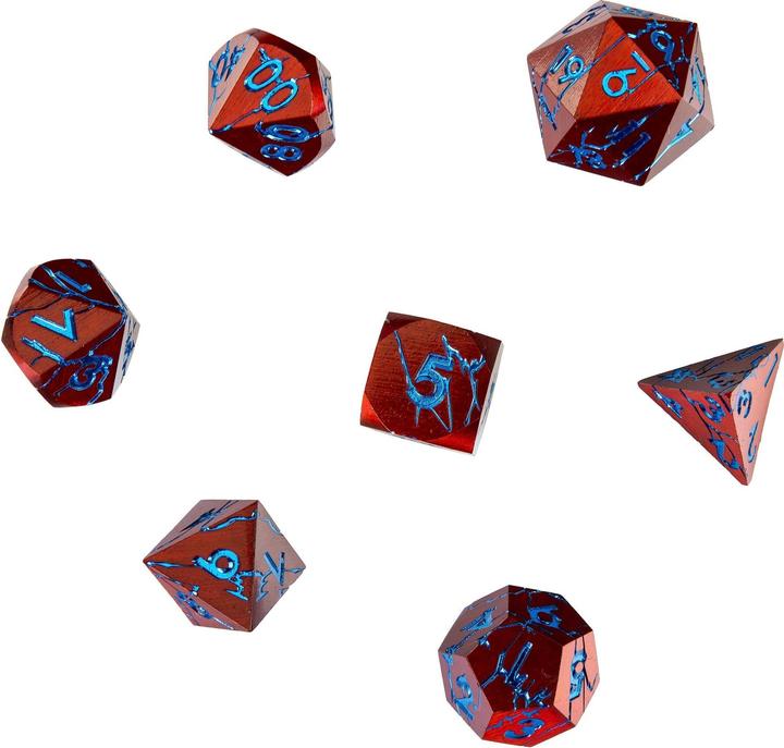 Productafbeelding Glass Staff Würfelset RPG Mystery Critstones