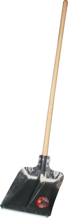 Actual product image Kerbl 29679 "Profi" special aluminium shovel, with edge and handle, size 9