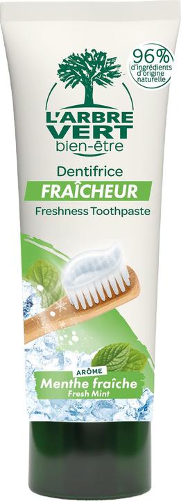 Actual product image L'arbre vert Eco Toothpaste Freshness with Mint Extracts (75 ml)