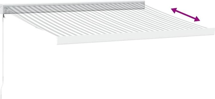 Immagine prodotto vidaXL Einziehbare Markise (3.50 m)