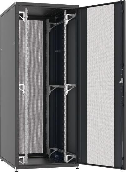 Actual product image EFB Elektronik EFB-Elektronik PRO - Cabinet - Network Cabinet - Jet Black, RAL 9005 - 42U - 48 (42 RU, 19 inch rack)