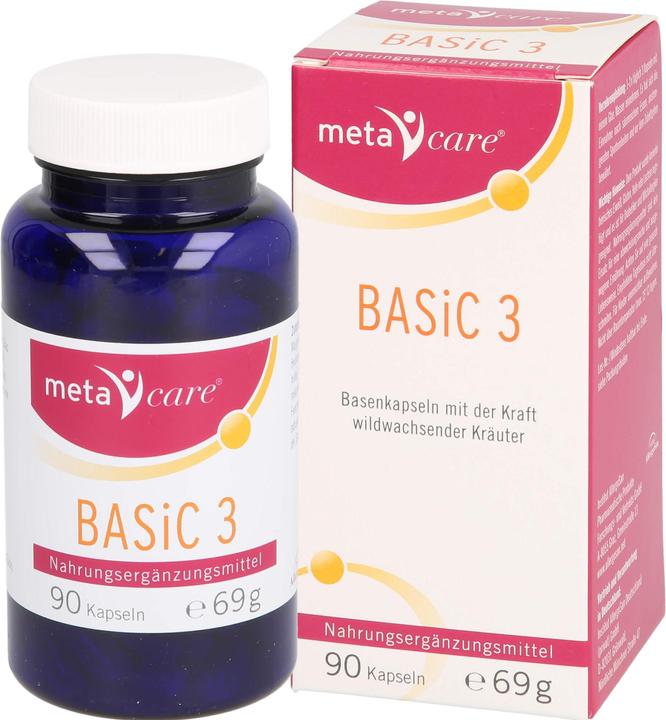 Actual product image Meta Care Basic 3 capsule (90 Piece, Capsules, 110 g)