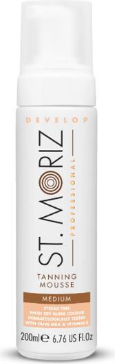 Actual product image St. Moriz Professional Tanning Mousse (Self tanning foam, 200 ml)