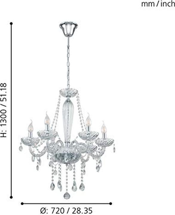 Produktbild EGLO Basilano 1 (72 cm)