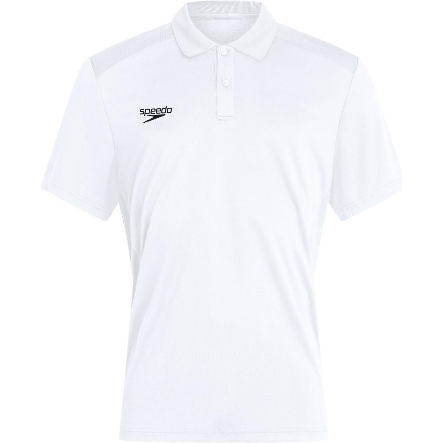 Speedo, Herren, Shirt, Club Dry Polo Am, Weiss, (XXL)