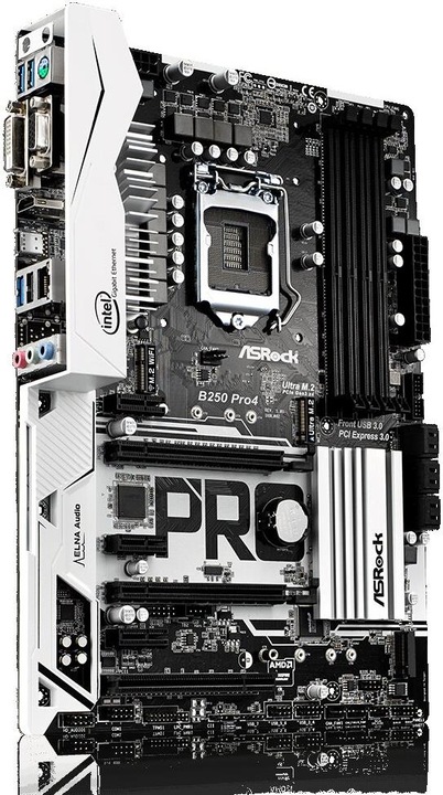 Produktbild AsRock B250 Pro4 (LGA 1151, Intel B250, ATX)