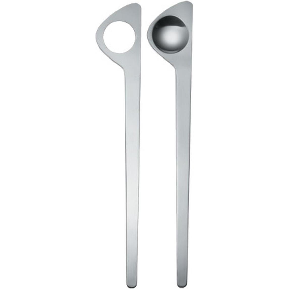 Stelton Salatbesteck, Servierbesteck, Silber