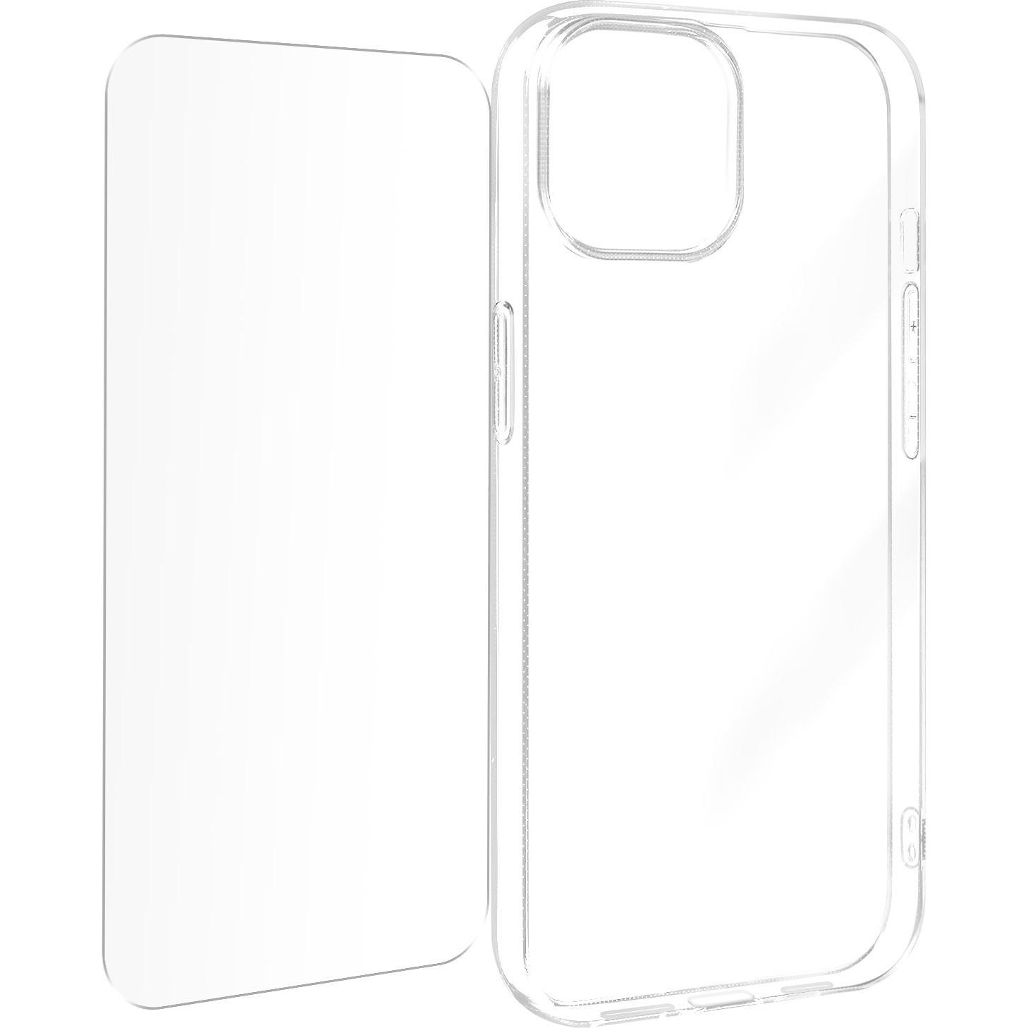 Avizar 360 Schutz, Folie und Hülle Series (Apple iPhone 15 Plus), Smartphone Hülle, Transparent