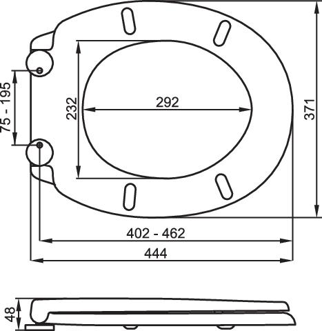 Produktbild Fala WC-Sitz