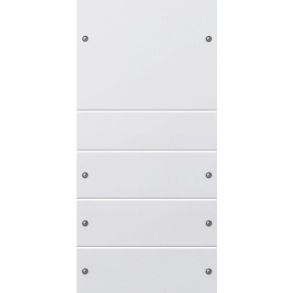 Gira, Zubehör Schalterprogramm, Wippenset 4f (1+3) System 55 Reinweiss 218427