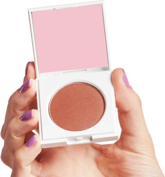 Actual product image Goovi BLUSH I'M NOT SHY blush in powder form 01 Apricot Beige (01 Apricot beige)