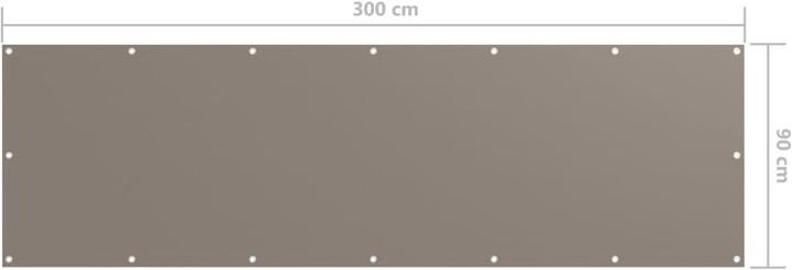 Produktbild vidaXL Sichtschutz Balkon (90 cm)