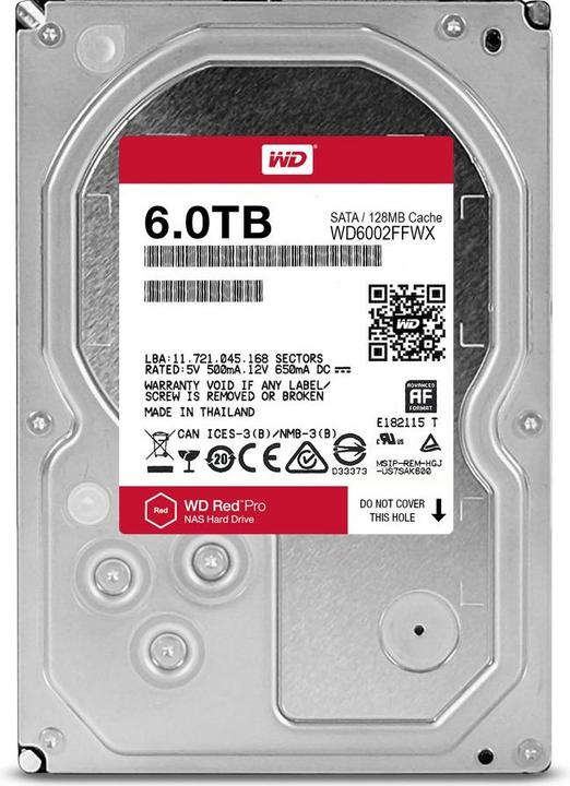 Produktbild WD Red Pro 6TB (6 TB, 3.5")