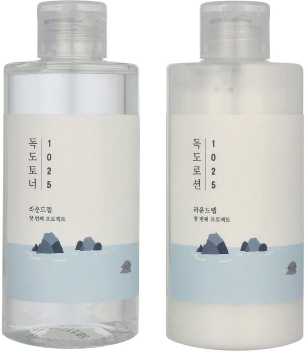 Immagine prodotto Round Lab Tonico Dokdo 200ml e Lozione Dokdo 200ml (Set per la cura del viso)