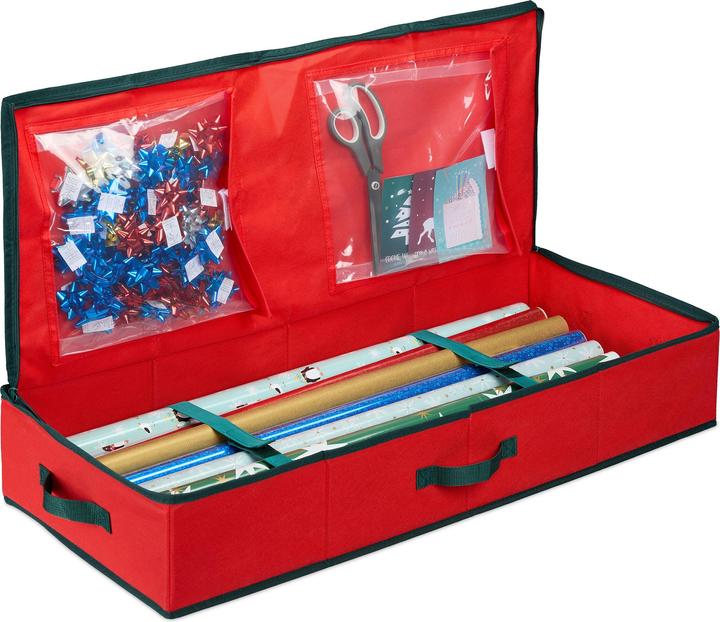Image du produit Relaxdays Rangement-papier-cadeau (Coffret cadeau, 1 x)