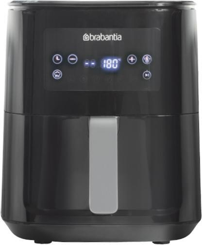 Brabantia BBEK1131 HaloAir Airfryer - Heteluchtfriteuse - 5.5 L - 1700 Watt Zwart
