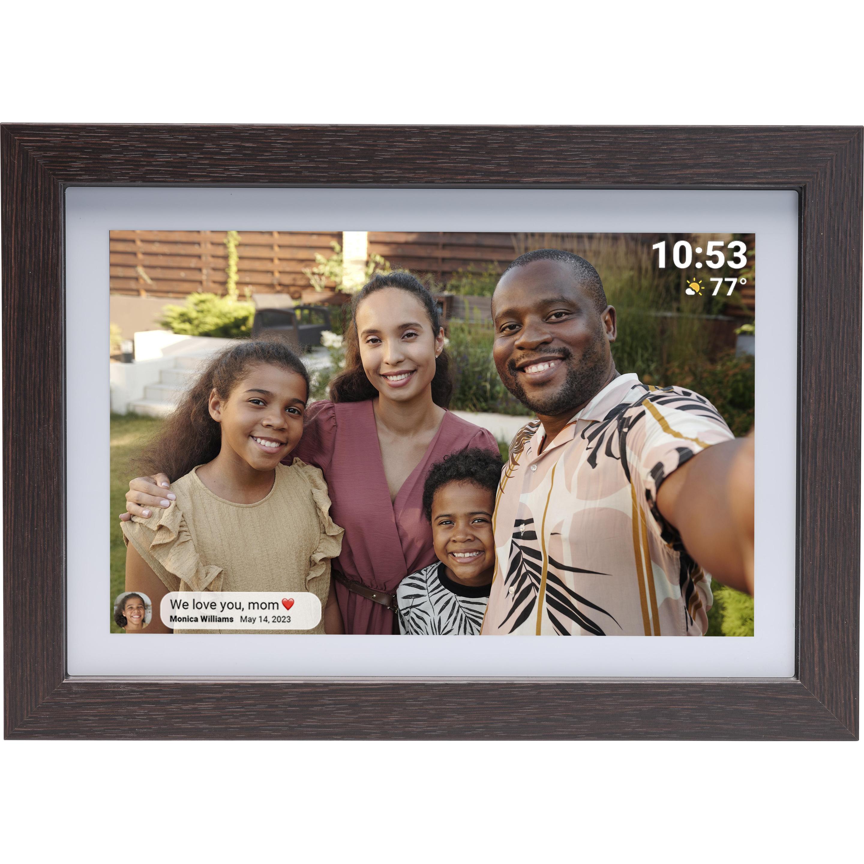 Denver PFF-1042 (10.10", 1280 x 800 pixel), Cornice digitale, Marrone